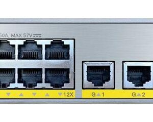 Cisco Catalyst 9200CX - Network  Advantage switch compact L3  Managed 12 x 10/100/1000 (PoE+) + 2 x 1000Base-T + 2 x 10 Gigabit SFP+ (uplink)
