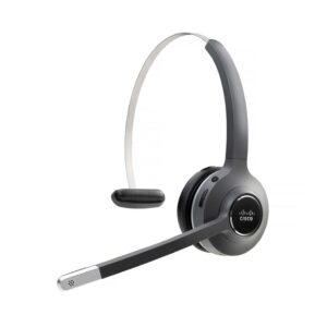 Cisco 561 Headset Head-band USB  Type-A Bluetooth Black, Grey  561, Headset, Head-band, Office/Call center, Black, Grey, Monaural, 118 dB