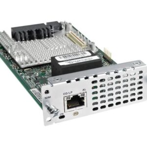 CISCO NIM-1MFT-T1/E1 Cisco 1 port Multiflex Trunk Voice/Clear-channel Data T1/E1 Module factory