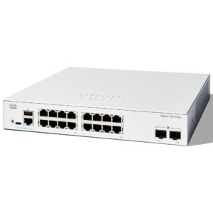 Cisco Catalyst 1300 C1300-16T-2G - 16 Portów GbE, 2x 1G SFP