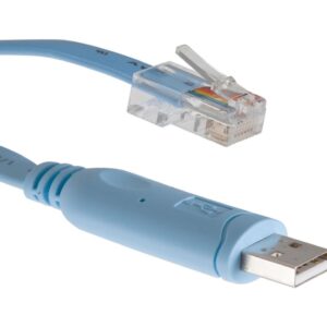 Cisco 45 Console Cable Adapter For  1101 And 1109 Integrated  Service Routers, 90-Day Limited Warranty (Cab-Con-Usbrj45=)