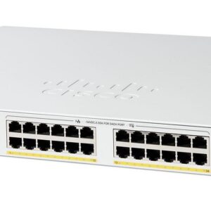 Cisco Catalyst 1200-24Fp-4G Smart  Switch, 24 Port Ge, Full Poe,  4X1Ge Sfp, Limited Lifetime Protection (C1200-24Fp-4G)